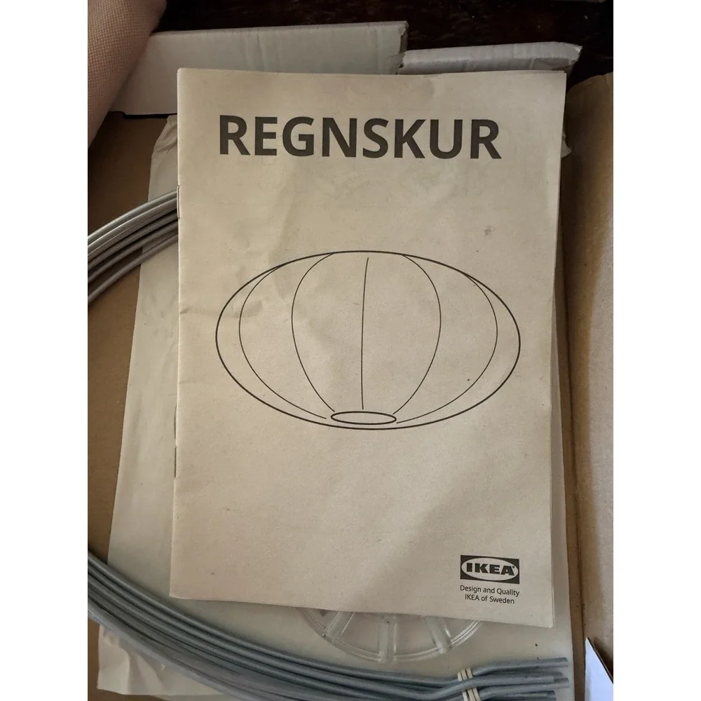 IKEA regnskur pink